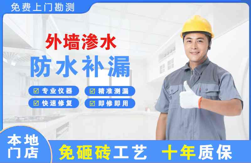 天山外墙渗水维修